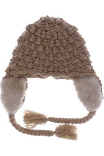 TOM TAILOR Denim Hut/Mütze Damen Kopfbedeckung Mütze Gr. ONESIZE Braun #6bu1vvn - Bild 1 von 4