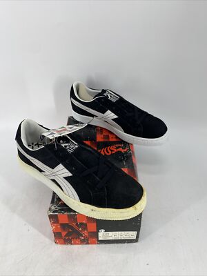 Vintage RARE Mens Xavier McDaniels Sneaker Shoes by Xanthus Black White Size 8.5
