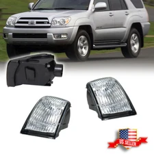 For 2003-2005 Toyota 4Runner Front Bumper Turn Signal Lights DRL Lamps Assembly
