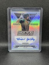 Michael Goldberg Pirzm Draft Picks Silver Auto #ss-mg