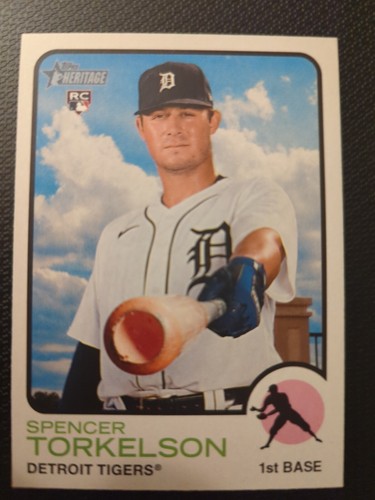 2022 Topps Heritage High Number Spencer Torkelson Rookie Card RC 531 
