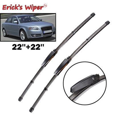 2pcs Front Windshield Wiper Blades Kit For Audi A4 B7 S4 Rs4 2004 2008 2007 Ebay