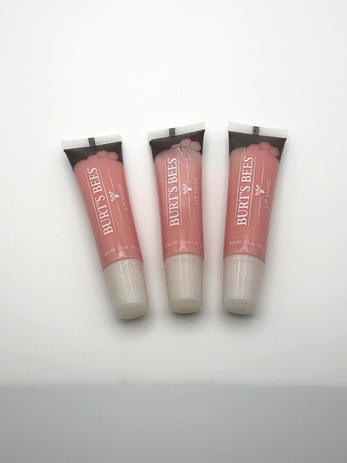 Burt’s Bees Wax Lip Shine Whisper 010 3Pack 0.5 oz. Each eBay