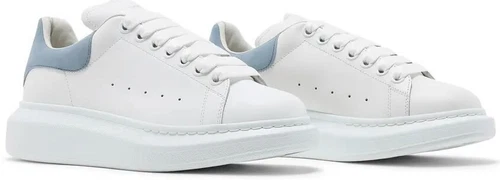 Alexander McQueen Womens Oversized Sneaker White/Dream Blue Size EU 37 / US 7
