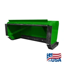 5' SKID STEER SNOW PUSHER BOX/BACK DRAG/BOBCAT/KUBOTA/QUICK ATTACH/FREE SHIPPING