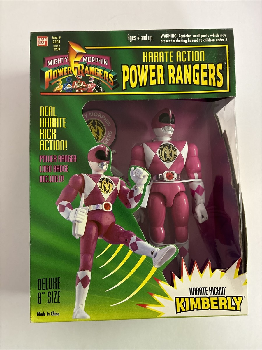 VTG Mighty Morphin Power Rangers Karate Kickin Kimberly Pink