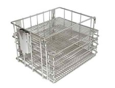 Henny Penny Gas Frying Basket Pressure Fryer Removable Shelves Stainless Steel