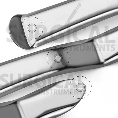 Set 5 Pezzi Di Retrattori Minnesota Per Chirurgia Dentale, Strumenti In Acciaio Tedesco