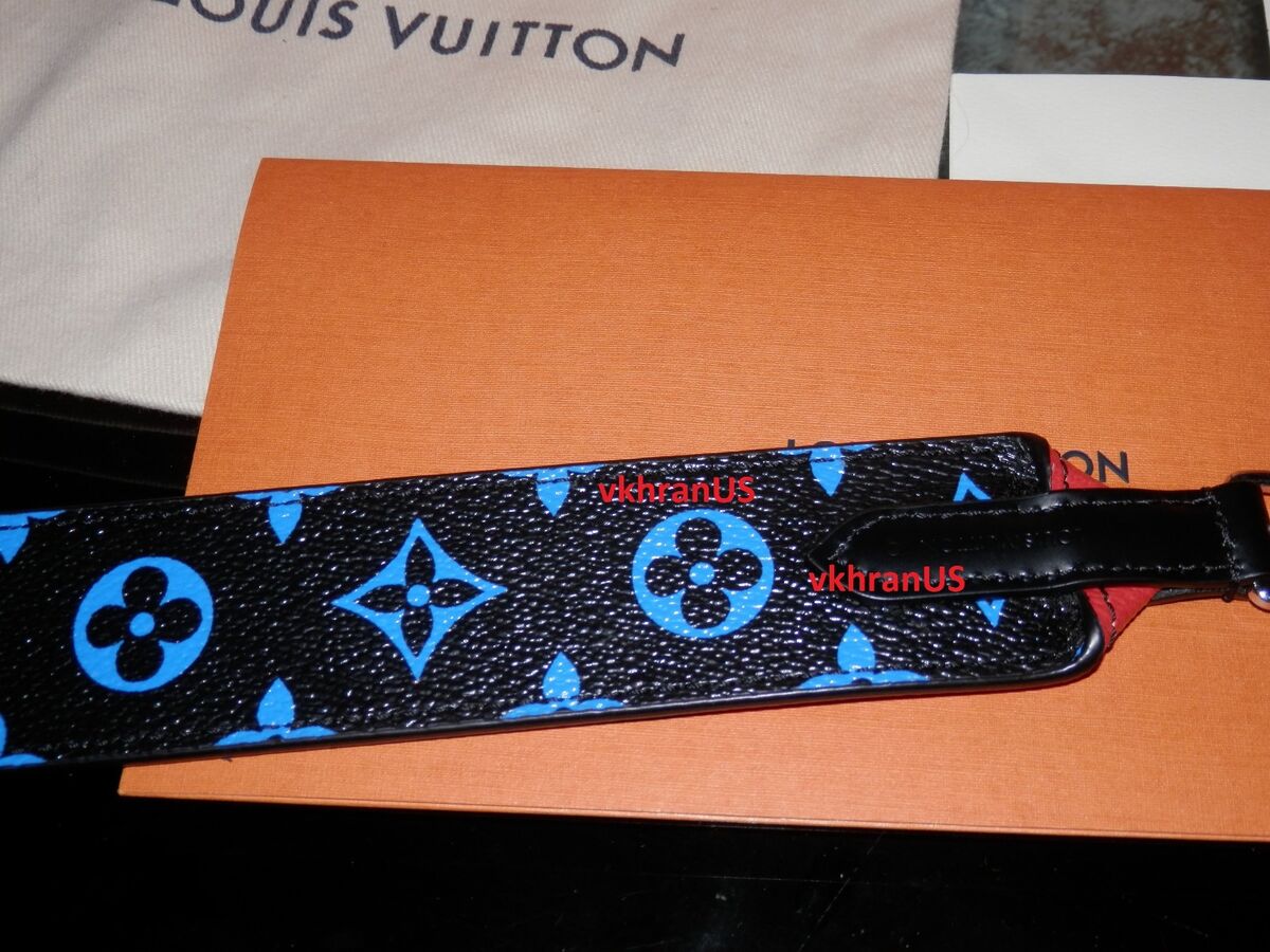 Limited LOUIS VUITTON Bandouliere J02314 Race Blue Digit Limited LOUIS VUITTON Bandouliere J02314 Race Blue Digit