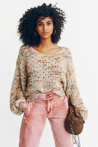 NWT $128 FREE PEOPLE HIGHLAND SWEATER 