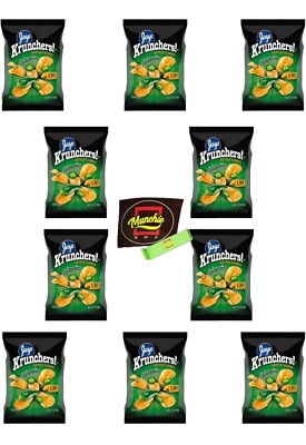 Jays krunchers kettle Cooked Potato Chips 10 1oz Bags