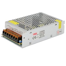 120W 24V 5A AC-DC Regulated switching power supply for LED Strip Light / Monitor