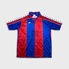 Maglia calcio uomo grande Kappa Barcelona FC #20 1992/95 vintage