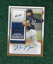 NICK NEIDERT - 2015 PANINI CONTENDERS - AUTHENTIC AUTOGRAPH CARD # 31 - MARLINS
