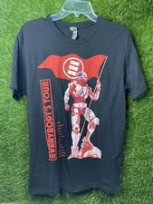 Logic Everybody’s Tour Date Tee Shirt Size M Medium BLACK Rare