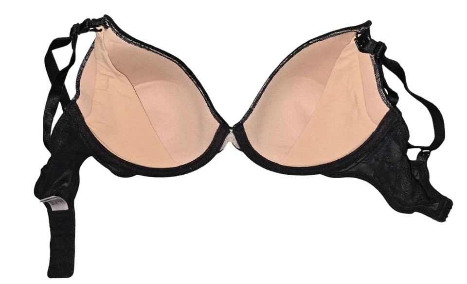 Natori Bra 32DD Nursing Bra Black Lace Underwire Maternity Breastfeeding - Image 2 of 4