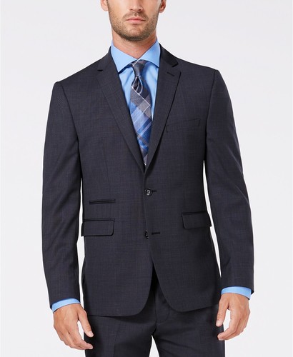 $898 Vince Camuto Men'S 40r Gray Slim 