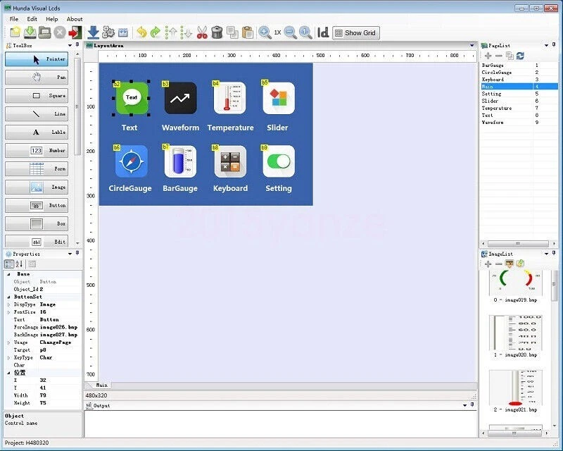 New 5 inch HMI I2C TFT LCD Display Module Capacitive Touch Screen for Arduino - Bild 3 von 3