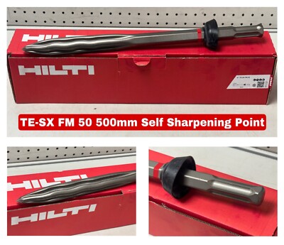 NEU HILTI TE SX FM 50 SELBSTSCHÄRFEND 500mm SPITZE FÜR TE 1000 & TE 200O