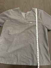 Figs Grey Catrina Scrub Top