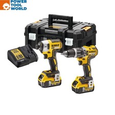 DeWalt DCK266P2T Brushless 18v Combi Drill & Impact Driver Inc 2x 5.0Ah Batts...