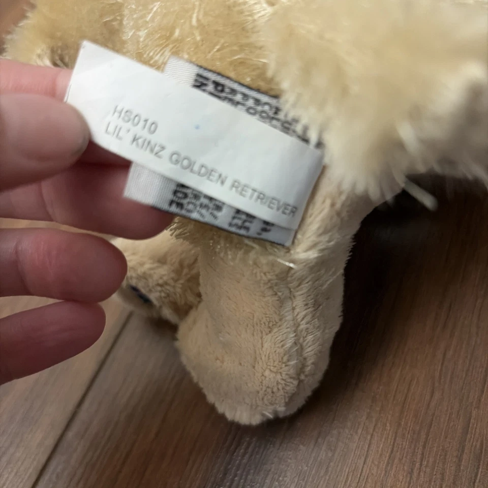Ganz Webkinz Lil' Kinz Golden Retriever Plush NO CODE Stuffed Animal Toy HS010 - Image 2 of 4