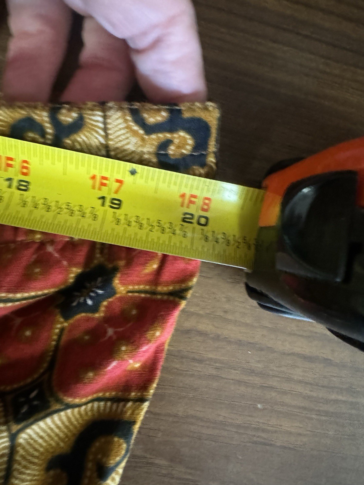 Boho Maxi Skirt Patchwork Sized Medium Stretched … - image 10