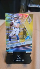 2017 Panini Phoenix - Matthew Stafford #36 Yellow /75 Lions Rams QB Legend MVP