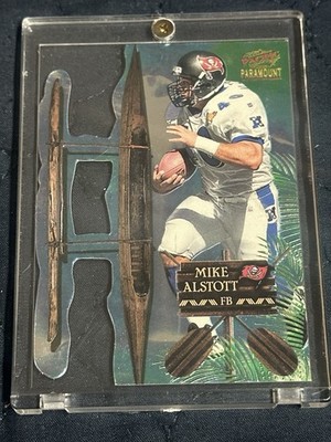 Pacific 1998 Paramount Pro Bowl Die-Cuts Mike Alstott #17 Buccaneers Football