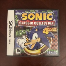 Sonic Classic Collection Nintendo DS CIB, Tested Working