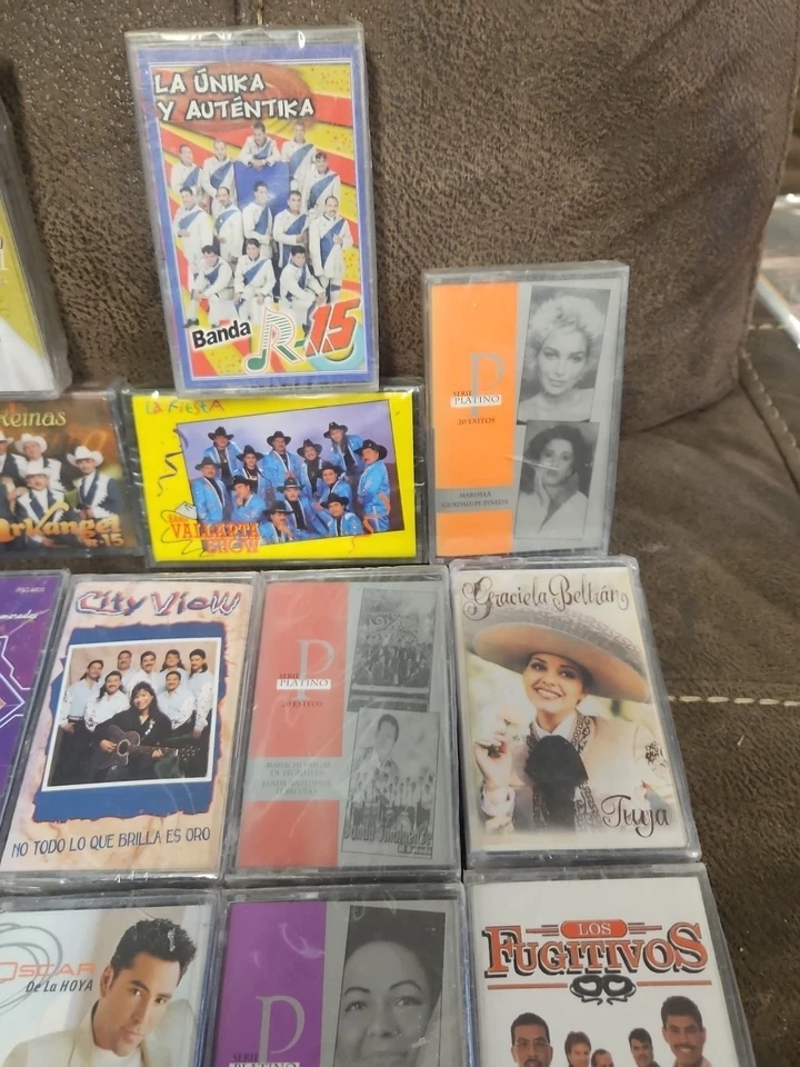 28 Sealed New Latin Spanish Cassette Tape Lot Mexican SEE PICS Intenso Foto 3 de 4