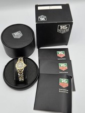 Vintage TAG Heuer SEL 24mm Gray Dial Two Tone Quartz Women's Watch S95.208M
