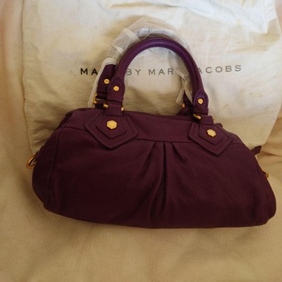 MARC by MARC JACOBS CLASSIC Q バッグ　ラベンダー色 Marc by Marc Jacobs Purple Leather Classic Q Baby Groovee 2way