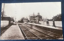 Thornton for Cleveleys Lancashire railway station dated 1922…..£19.95 Real Photo