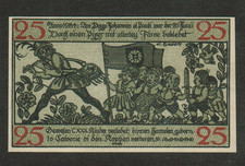 GERMANY NOTGELD 25 PFENNIG STADT-HAMELN 1918 UNC