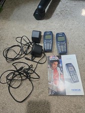 2 Vintage Nokia 3585i Cell Phones
