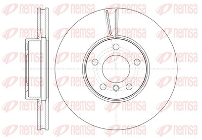 Remsa 61307.10 Brake Disc for BMW