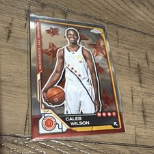2025-26 Topps Chrome McDonald’s All American Caleb Wilson #10