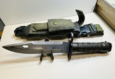 USGI M9 Phrobis III USA (4th Gen) Bayonet/Knife W/ Sheath/Belt Clip