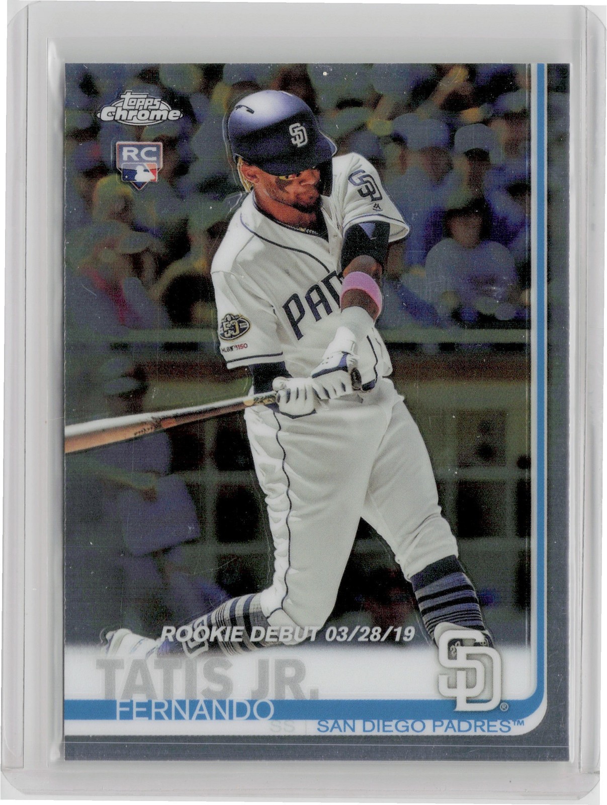 2019 Topps Chrome Update Fernando Tatis Jr. RC #54 Padres