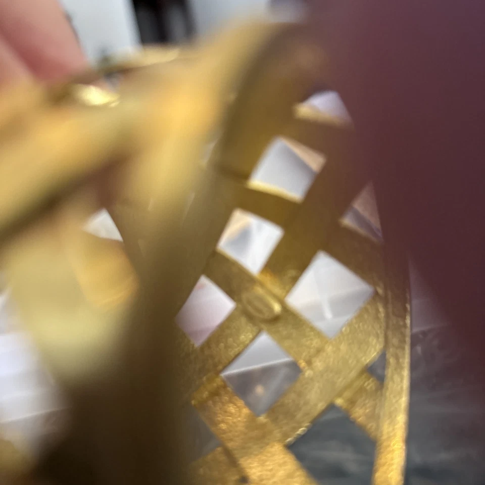 Pulsera Kenneth Jay Lane celosía tono dorado Foto 3 de 4