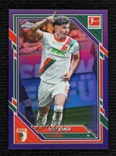 2025-26 Topps Chrome Bundesliga Purple Refractor 30/75 Mert Komur Kömür #2 1bi3