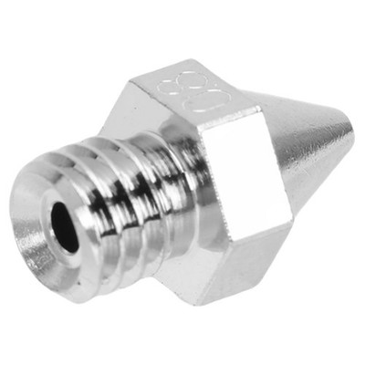 Accurate 3D Printer Nozzle 0.8mm Durable Replacement For Raise3D Easy To Use