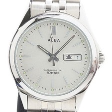SEIKO Alba 7N33-K002 Quartz White Dial Men