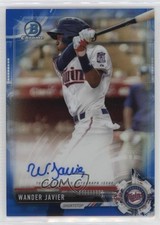 2017 Bowman Chrome Prospect Blue Refractor 68/150 Wander Javier #CPA-WJ Auto 7eo