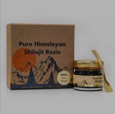 Pure Himalayan Shilajit Resin Gold