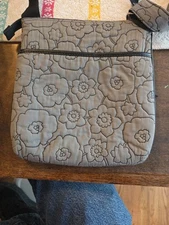Thirty-one  crossbody Purse Grey And Black