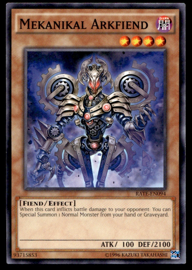 Mekanikal Arkfiend - RATE-EN094 - YuGiOh | Buy 3 Get 5 Free