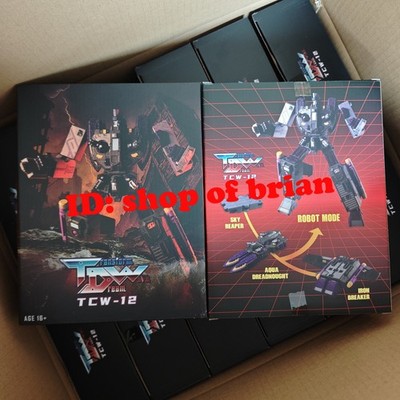 In Stock New Transform Dream Wave TCW-12 Wave Upgrade Kit w/ bonus