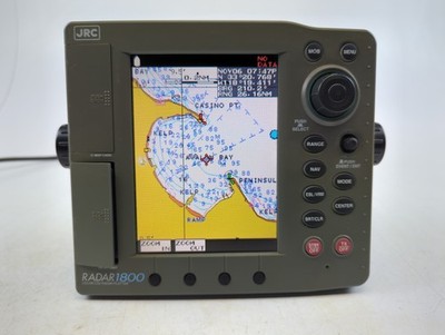 JRC RADAR 1800 NCD-4300 Marine Color 6.5'' TFT LDC Radar GPS Chartplotter Display